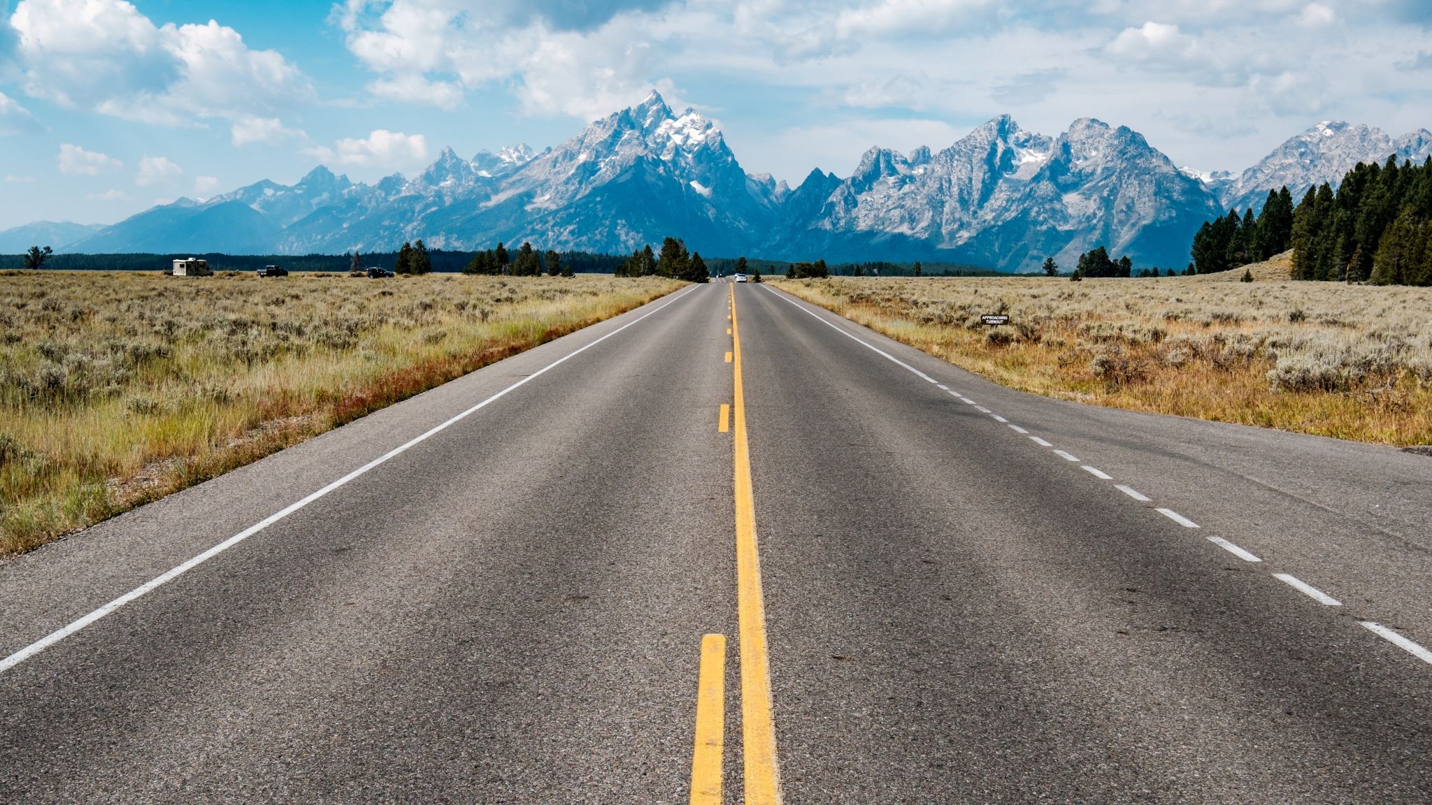 Grand Teton Road, USA