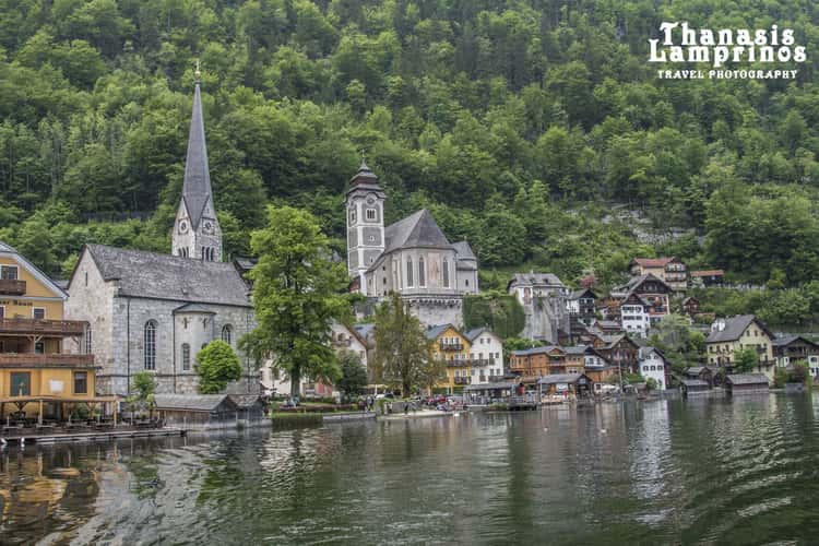 Hallstatt, view from the lake