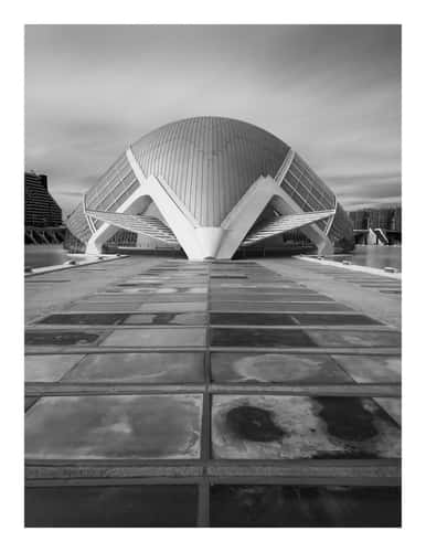 Front of L’Hemisfèric, Valencia