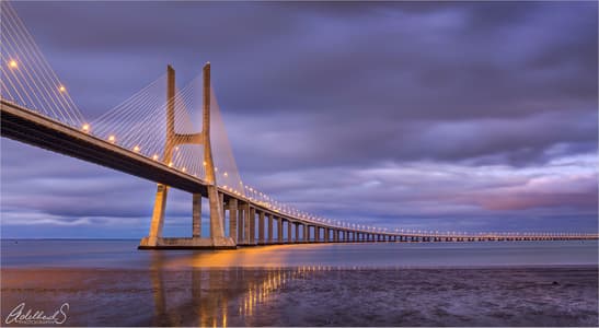 Vasco da Gama Bridge, Lisbon