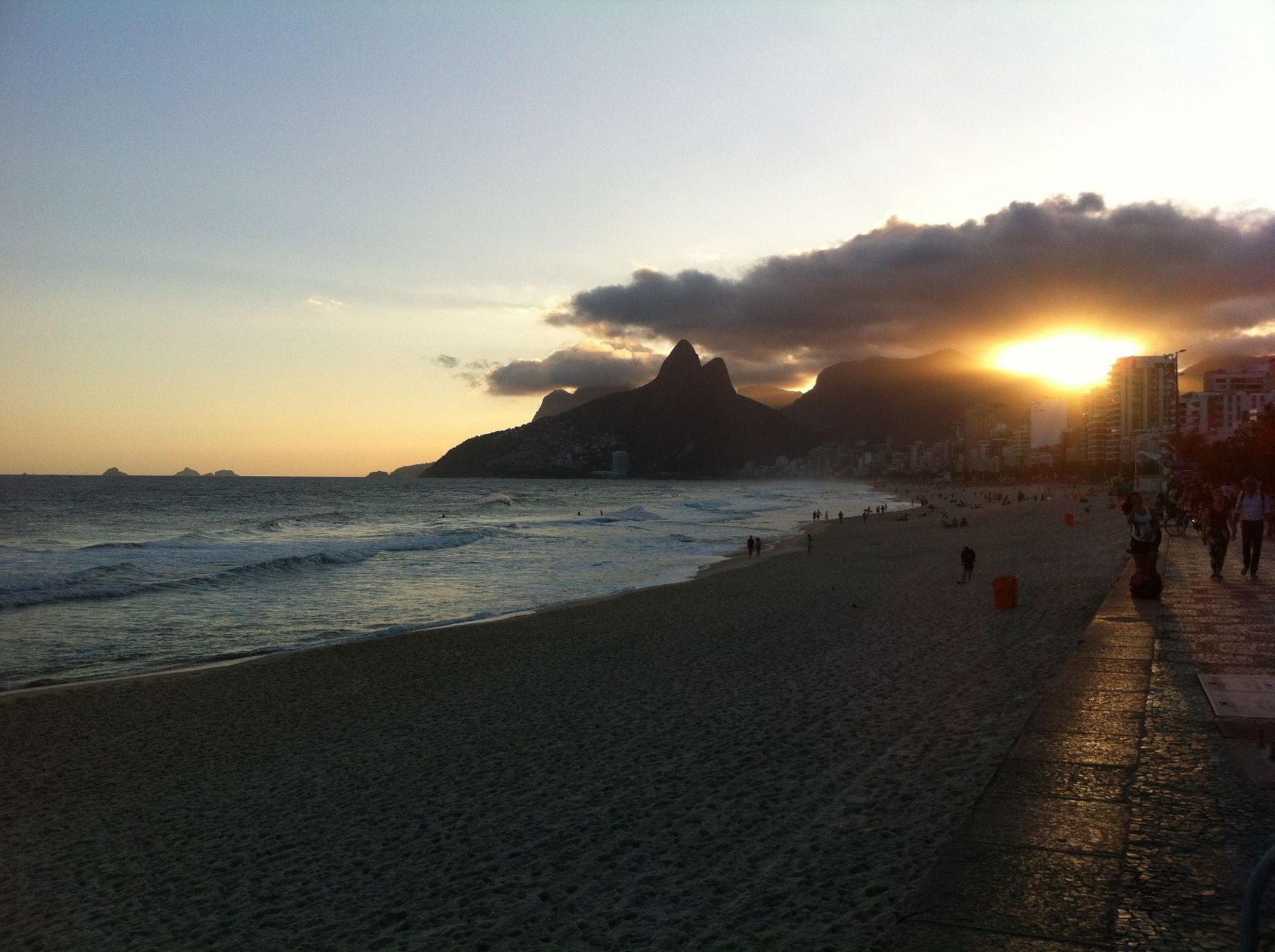 Ipanema beach, Rio de Janeiro, Brazil