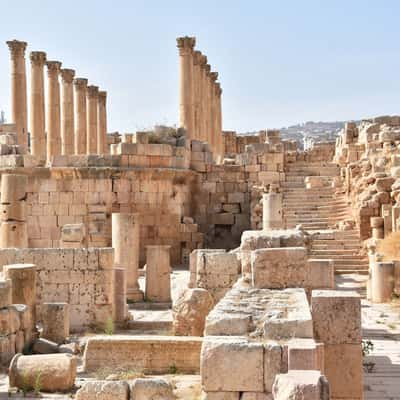 Jerash, The Cathedral, Jordan