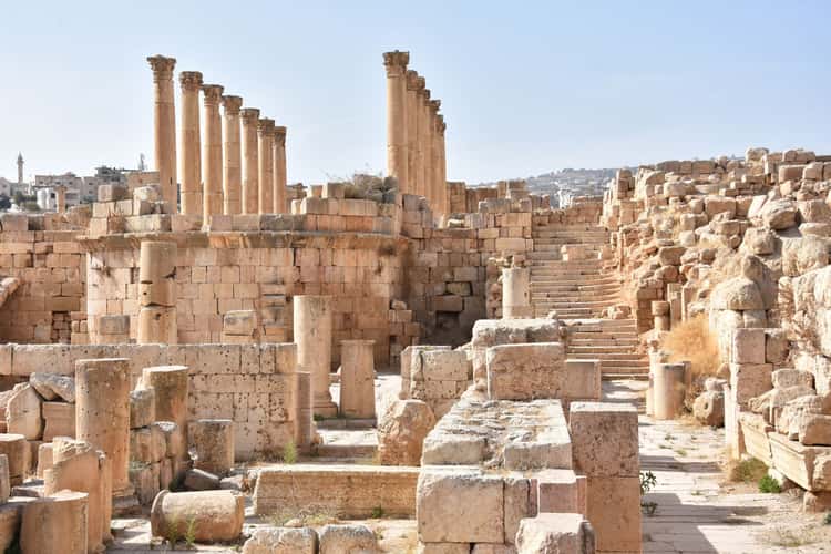 Jerash, The Cathedral