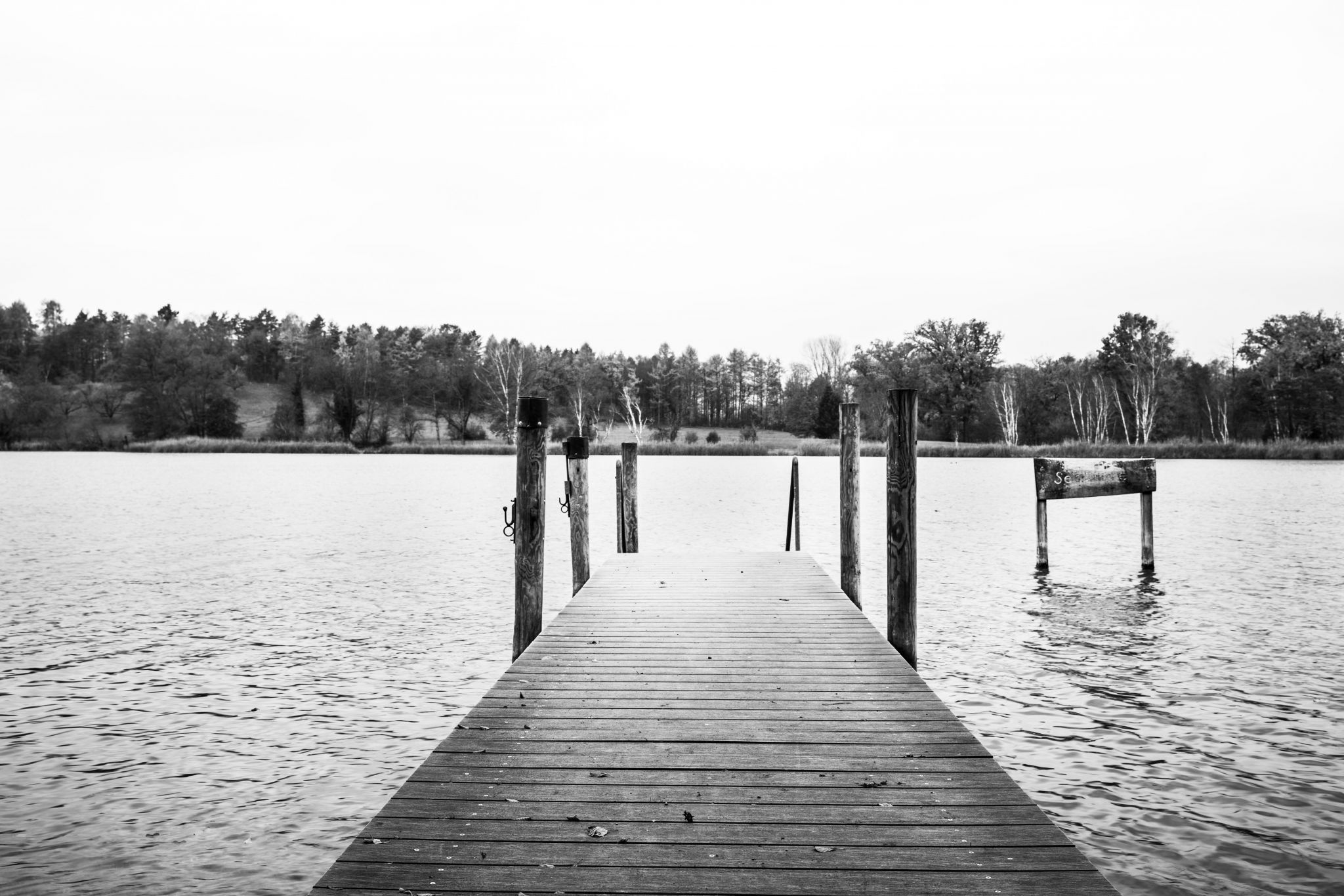 Landing Stage at Katzensee, Zurich, Switzerland