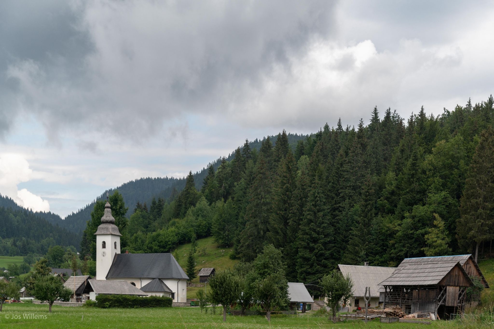 Koprivnik v Bohinju at the Pokljuka Plateau, Slovenia