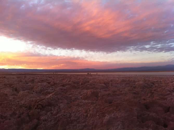 Laguna Tebinquinche, Salar de Atacama, Chile