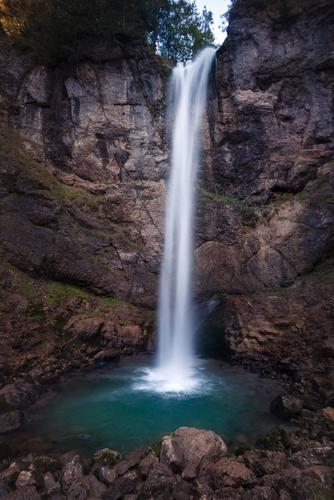 Leuenfall Waterfall, Switzerland