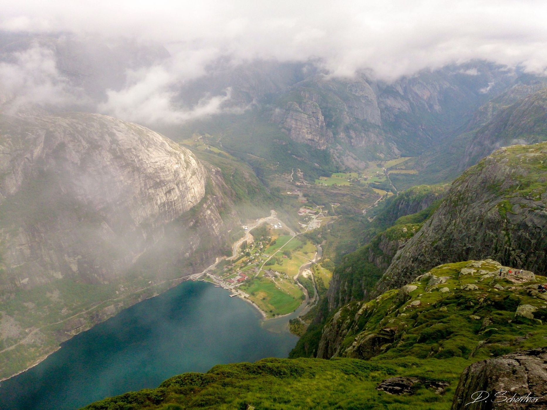 Lysebotn from top, Norway