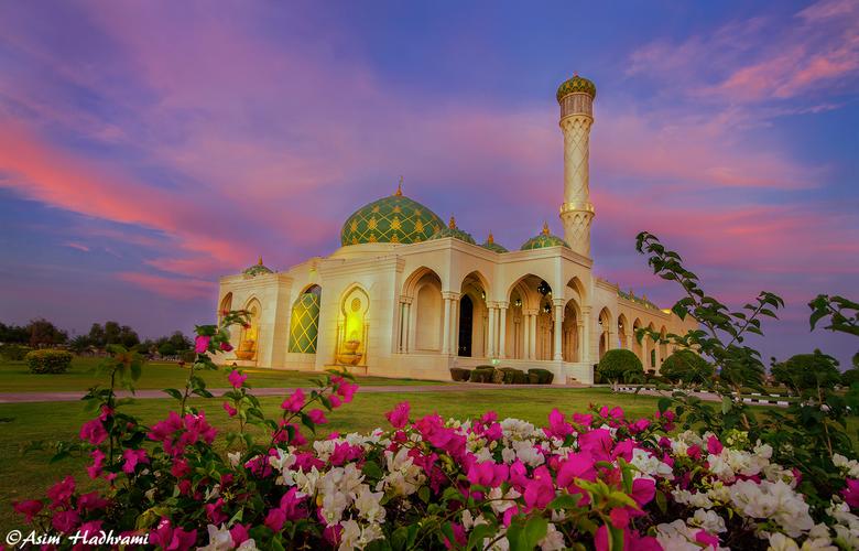Masjid Azzulfa in Seeb, Muscat, Oman