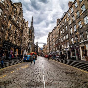 Old city of Edinburgh, United Kingdom