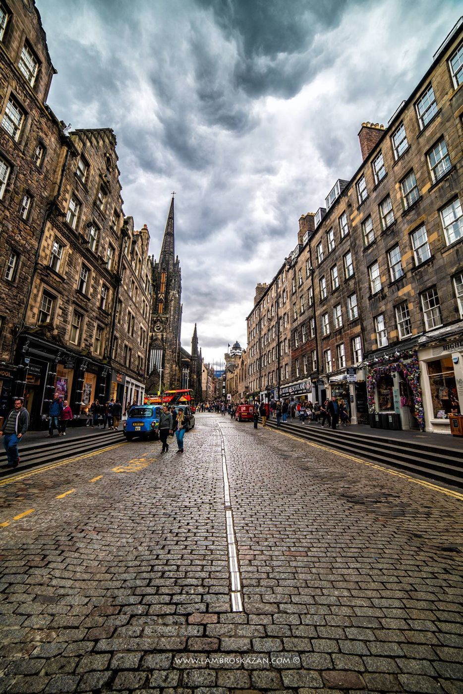 Old city of Edinburgh, United Kingdom