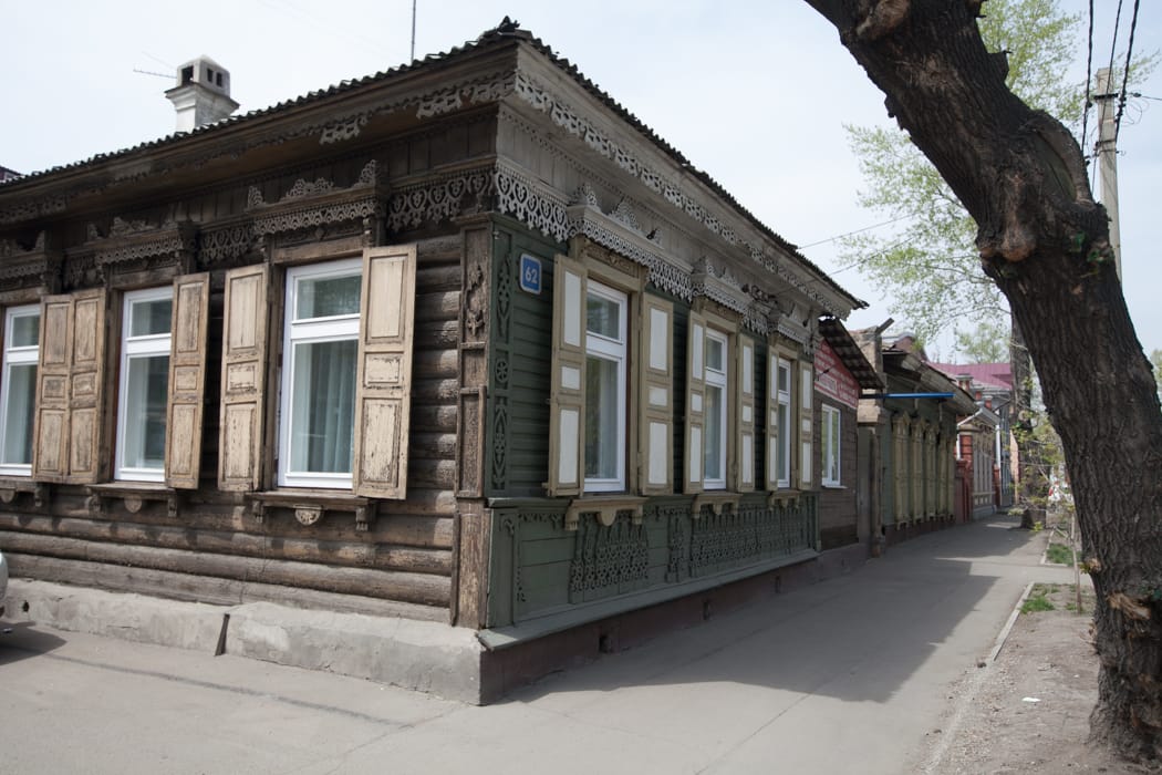 Old house Irkutsk Siberia, Russian Federation