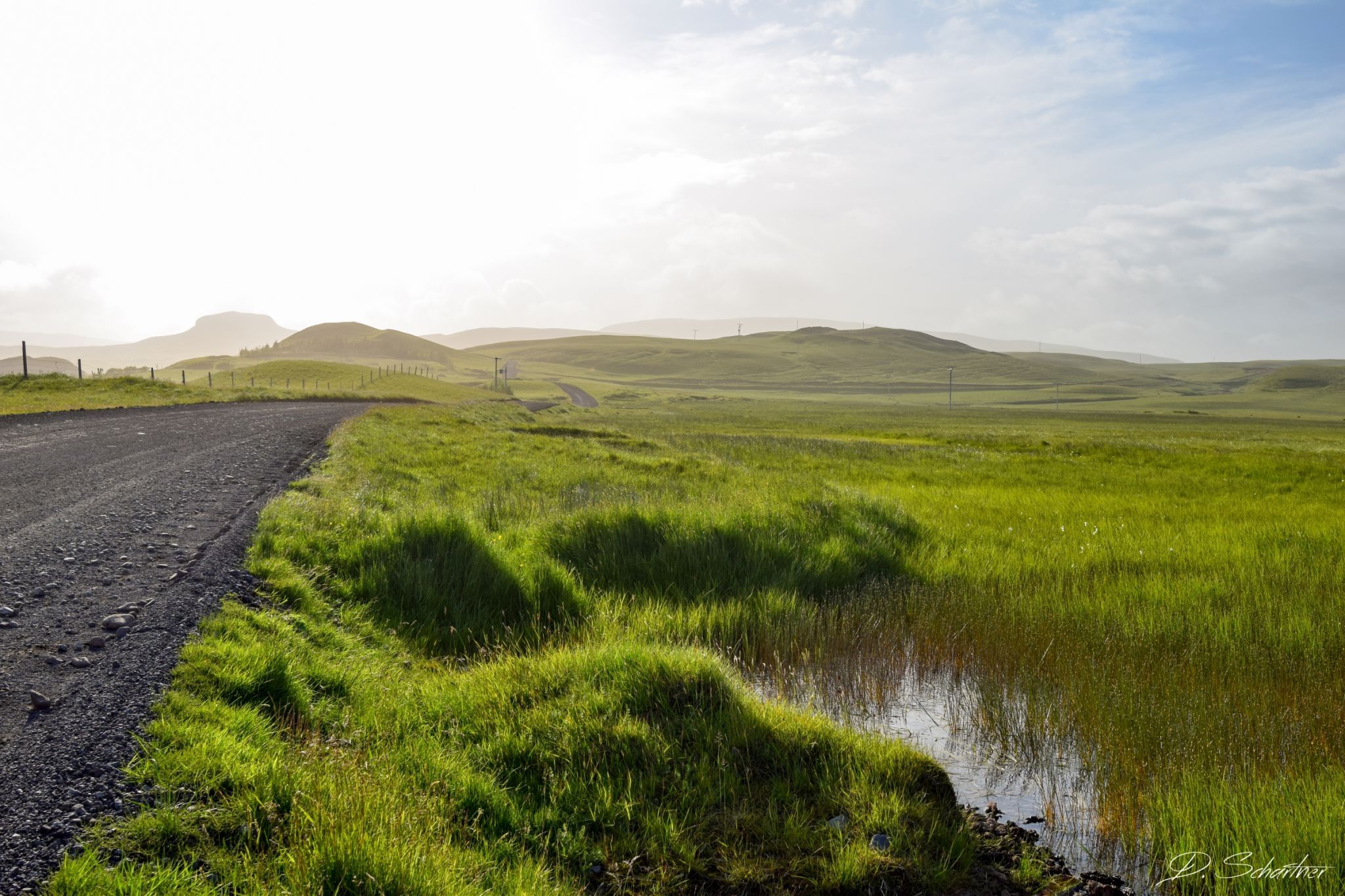 On the way to Fjaðrárgljúfur, Iceland