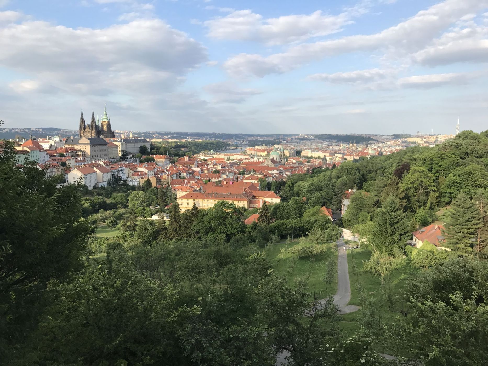 Our Lady in Exile view, Czech Republic