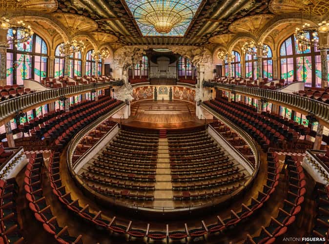 Palau de la Musica Catalana, Barcelona
