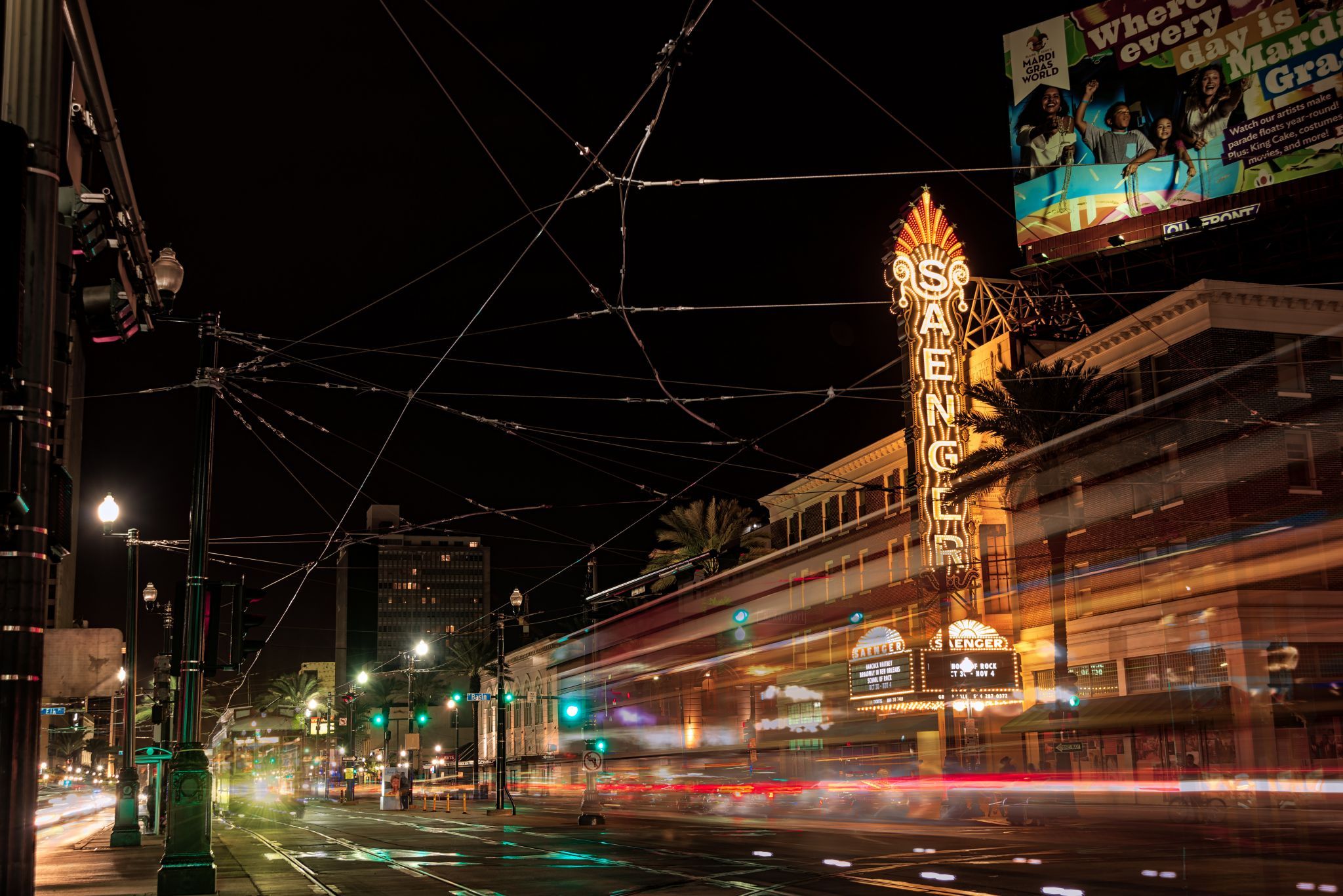 Saenger Theatre on Canal Street, USA