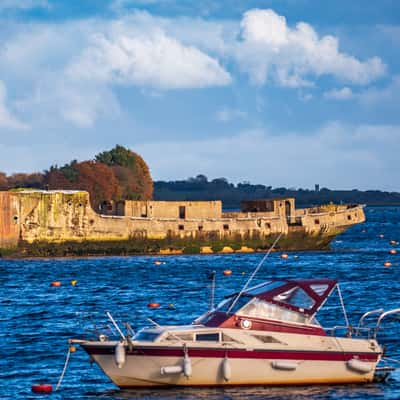 SS Crete Boom Ballina, County Mayo, Ireland