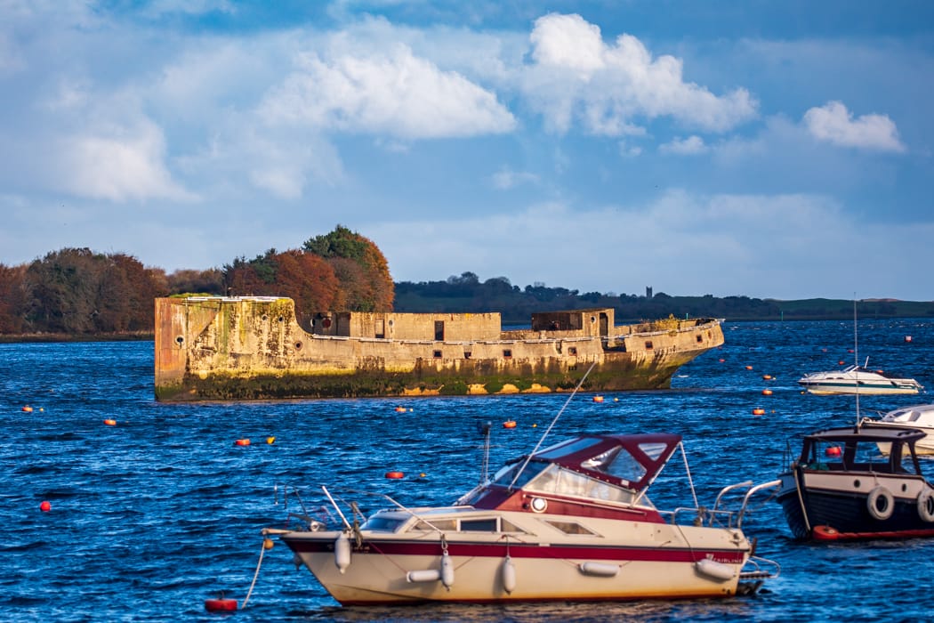 SS Crete Boom Ballina, County Mayo, Ireland