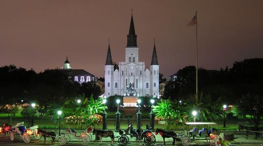St. Louis Cathedral from Washington Artillery Park