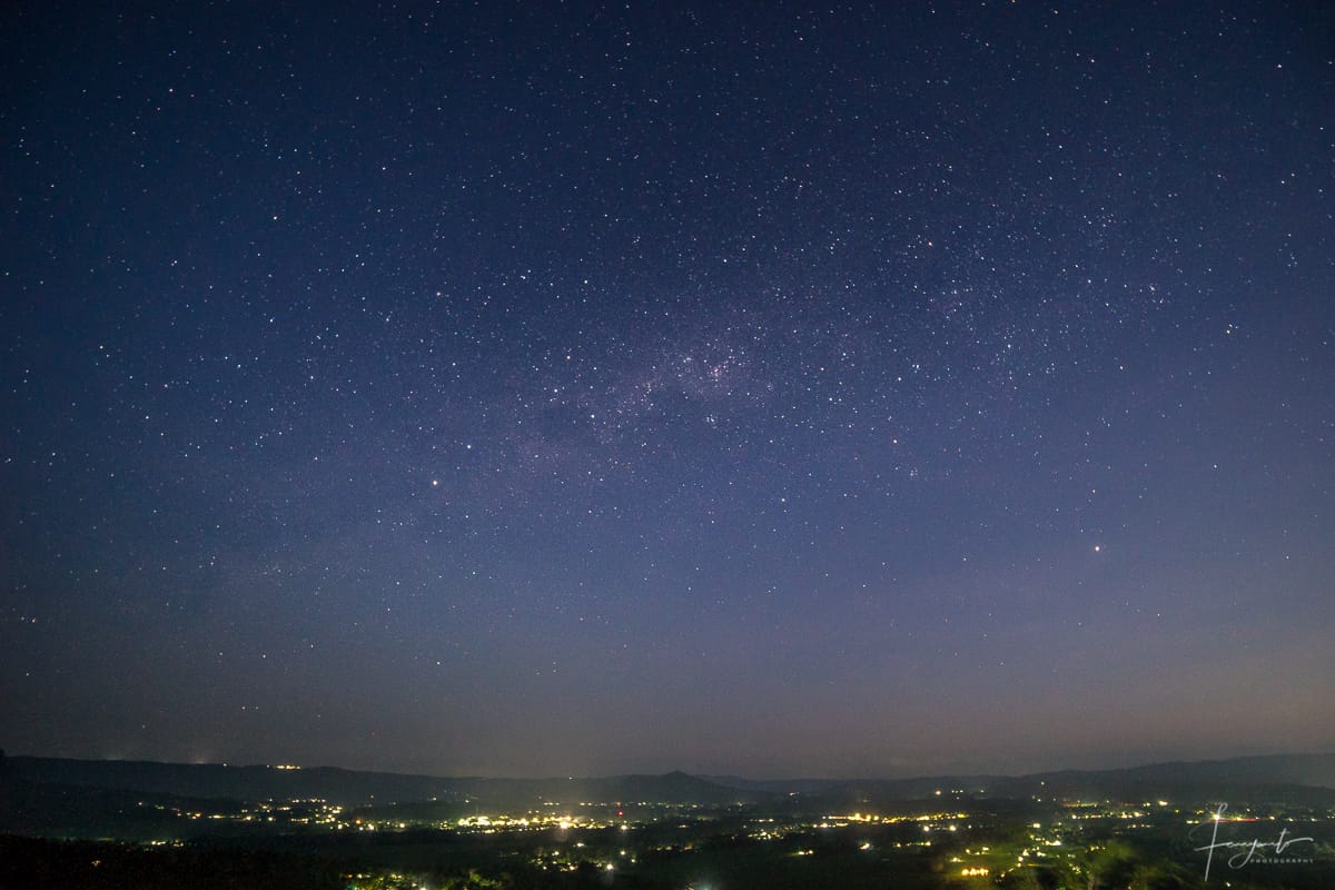 StarTrail at Geopark Ciletuh, Sukabumi, West Java, Indonesia