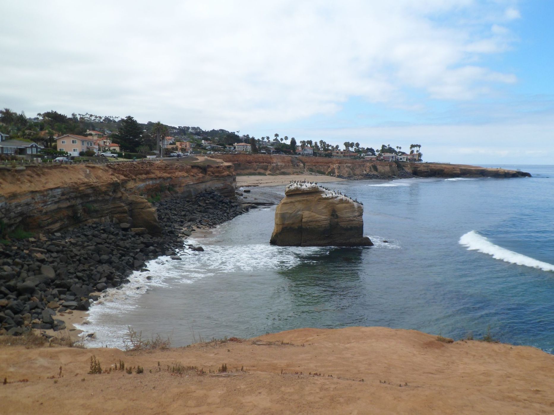 Sunset Cliffs, San Diego, Californië, USA
