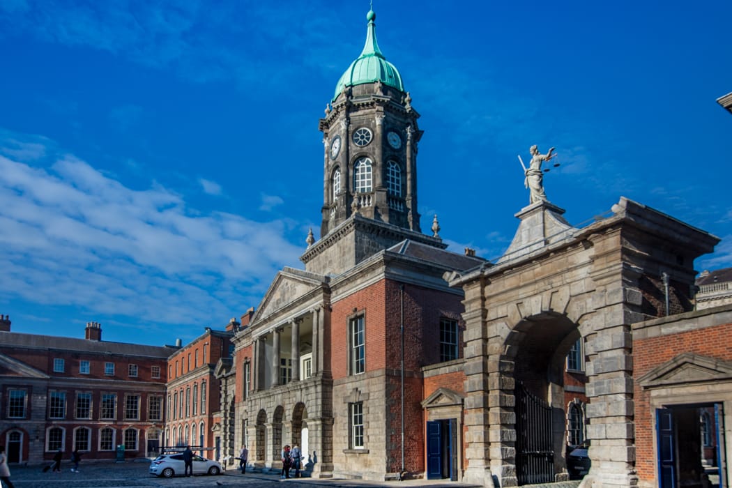 The Garrison at Dublin Castle, Ireland
