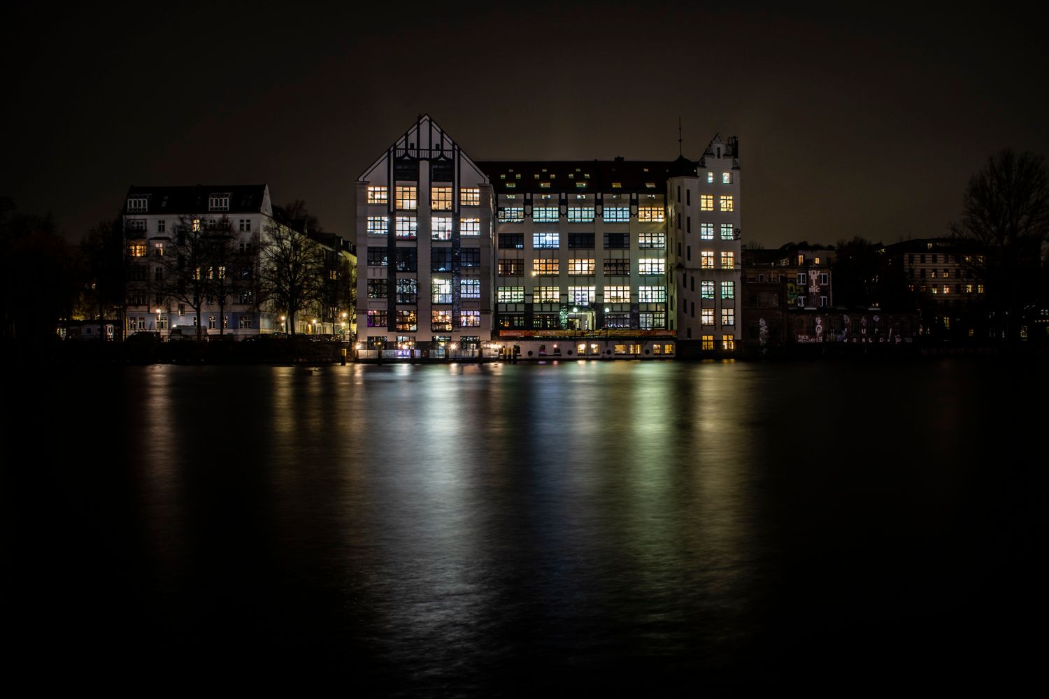 The house on the other side the Spree, Germany