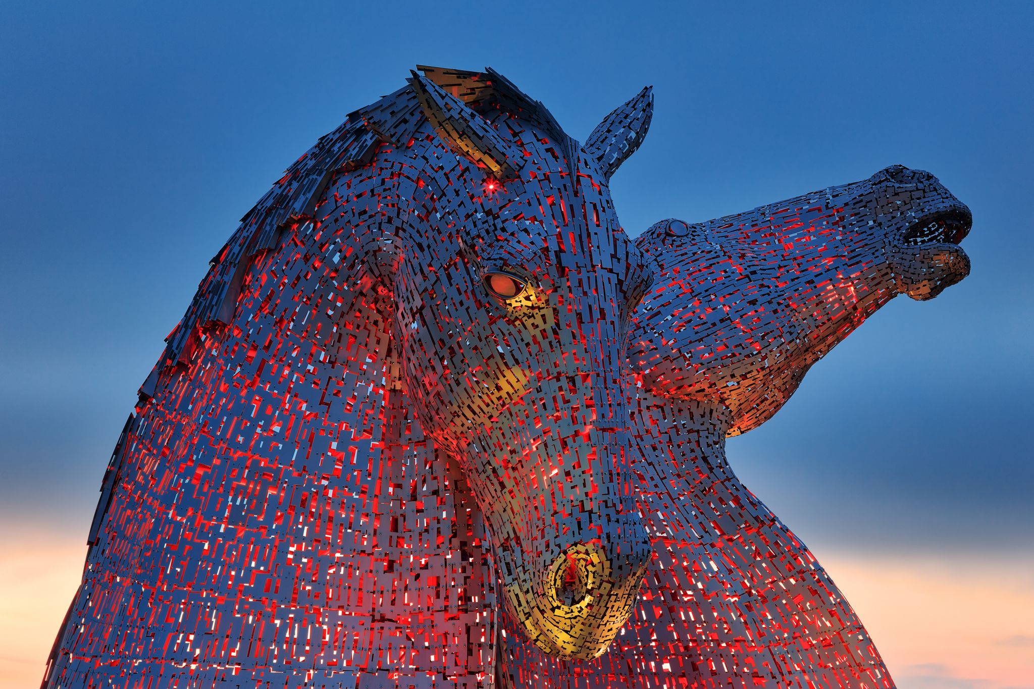 The Kelpies, Falkirk, United Kingdom