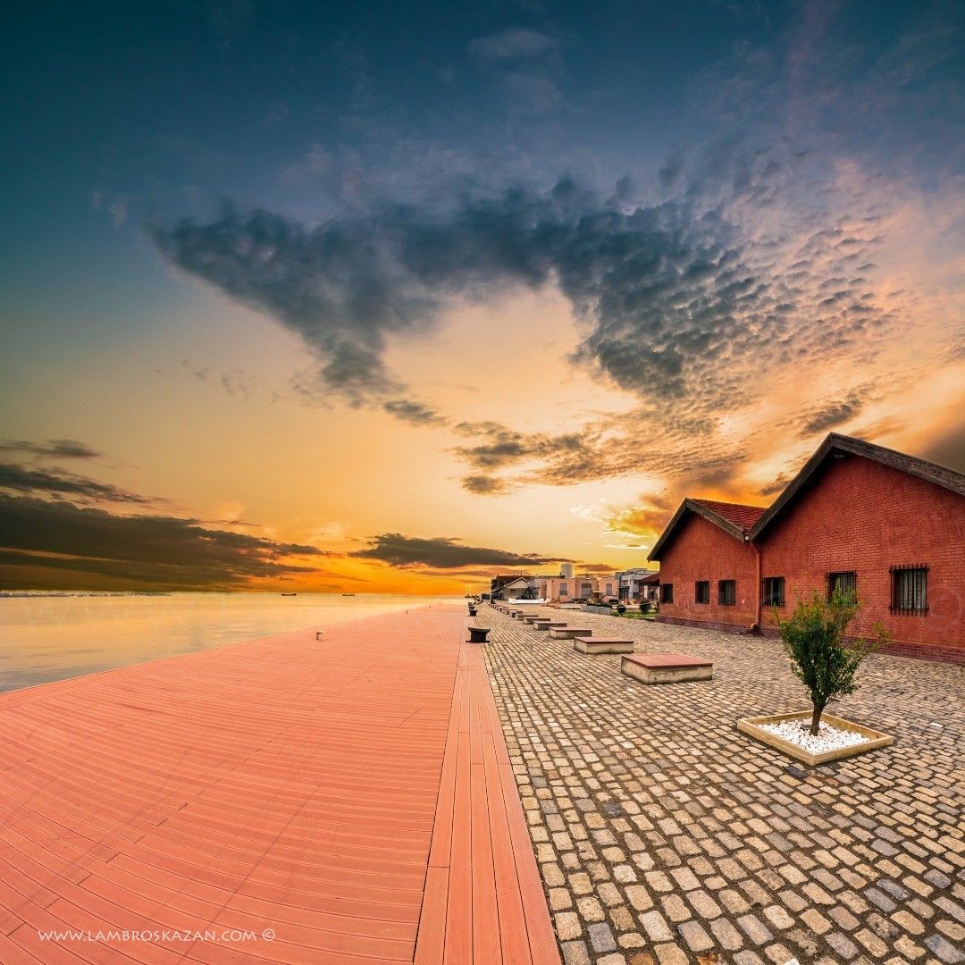 Thessaloniki city, Old Port, Greece