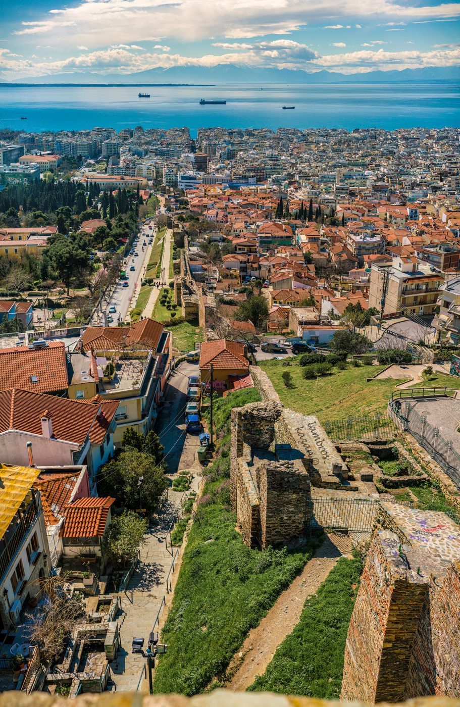 Thessaloniki, Trigoniou Tower, Greece