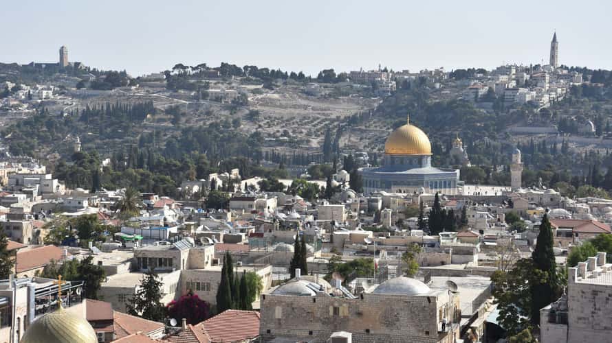 Tower of David - View to the Dome of Rock