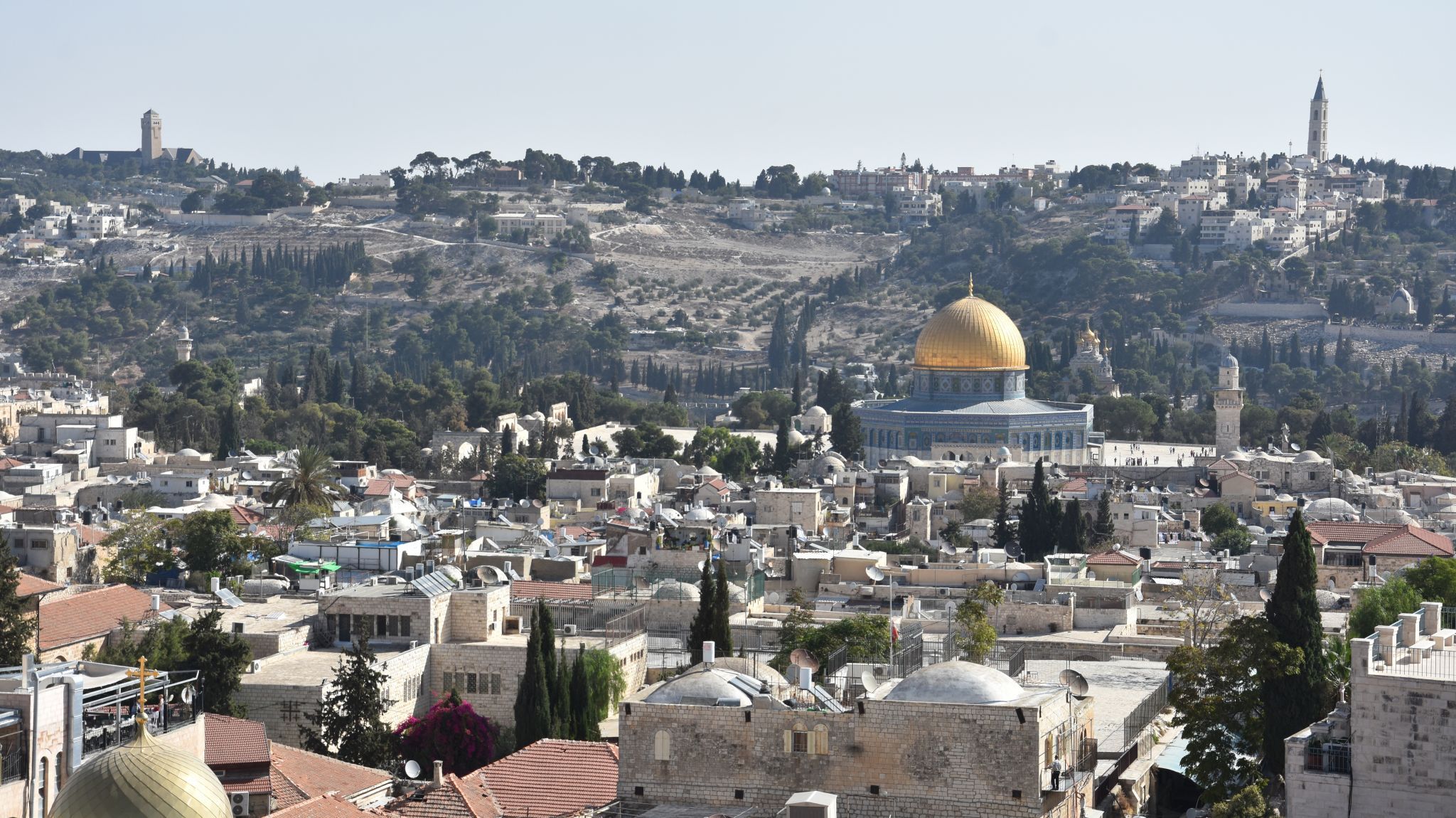 Tower of David - View to the Dome of Rock, Israel