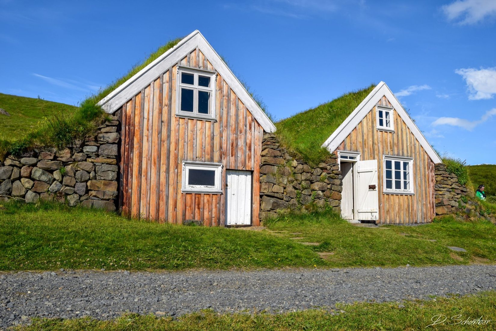 traditional Icelandic houses (Sel), Iceland