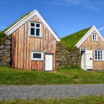 traditional Icelandic houses (Sel), Iceland
