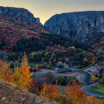 Turda Gorge front view, Romania