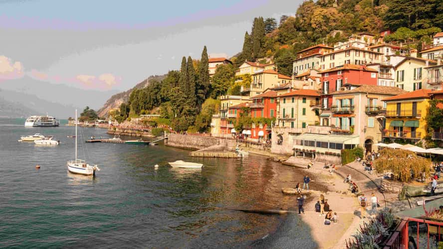 Varenna in authumn