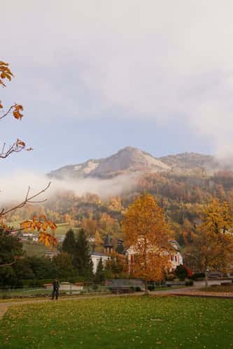 Vitznau towards Rigi