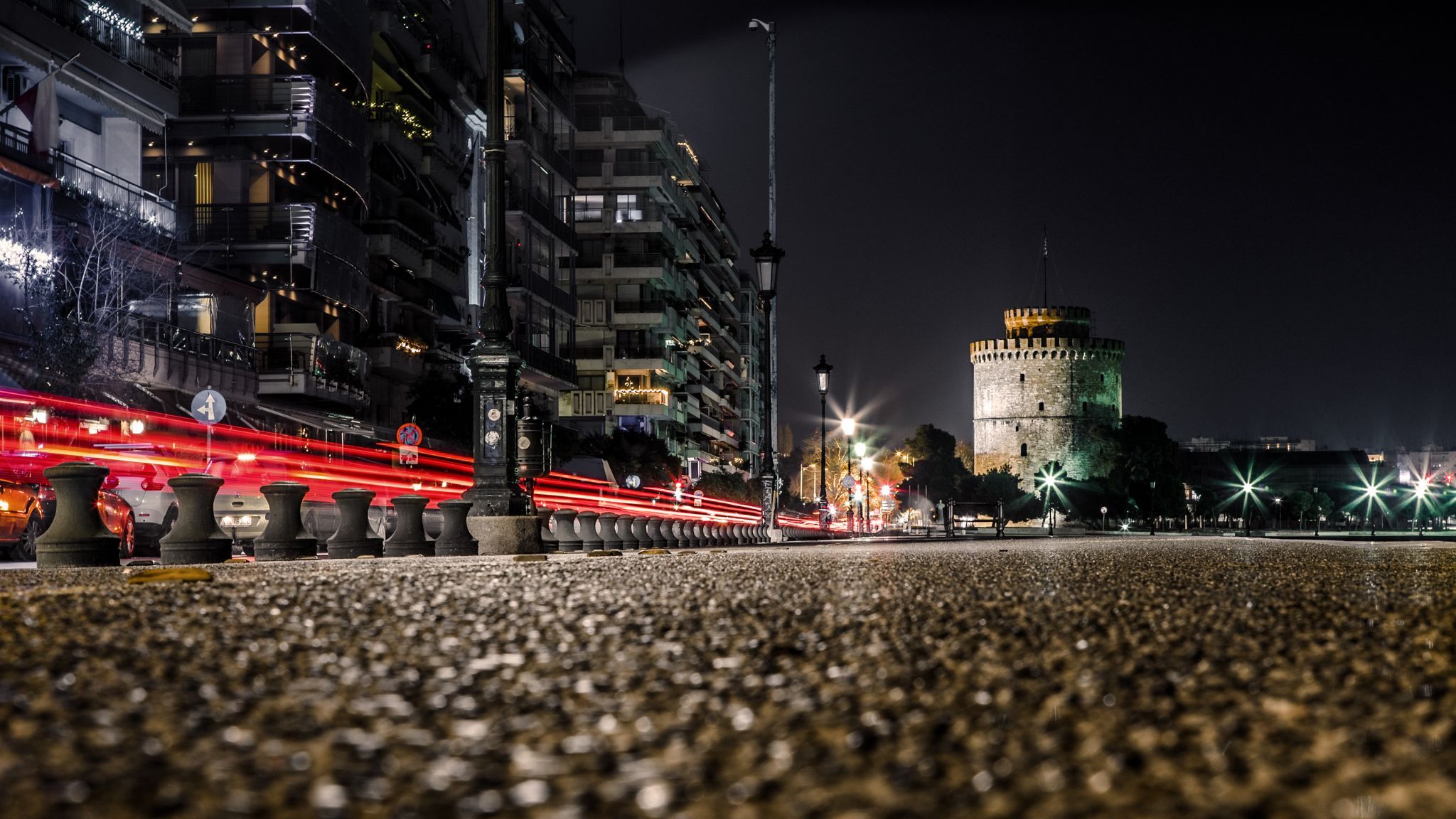 White Tower of Thessaloniki city, Greece, Greece