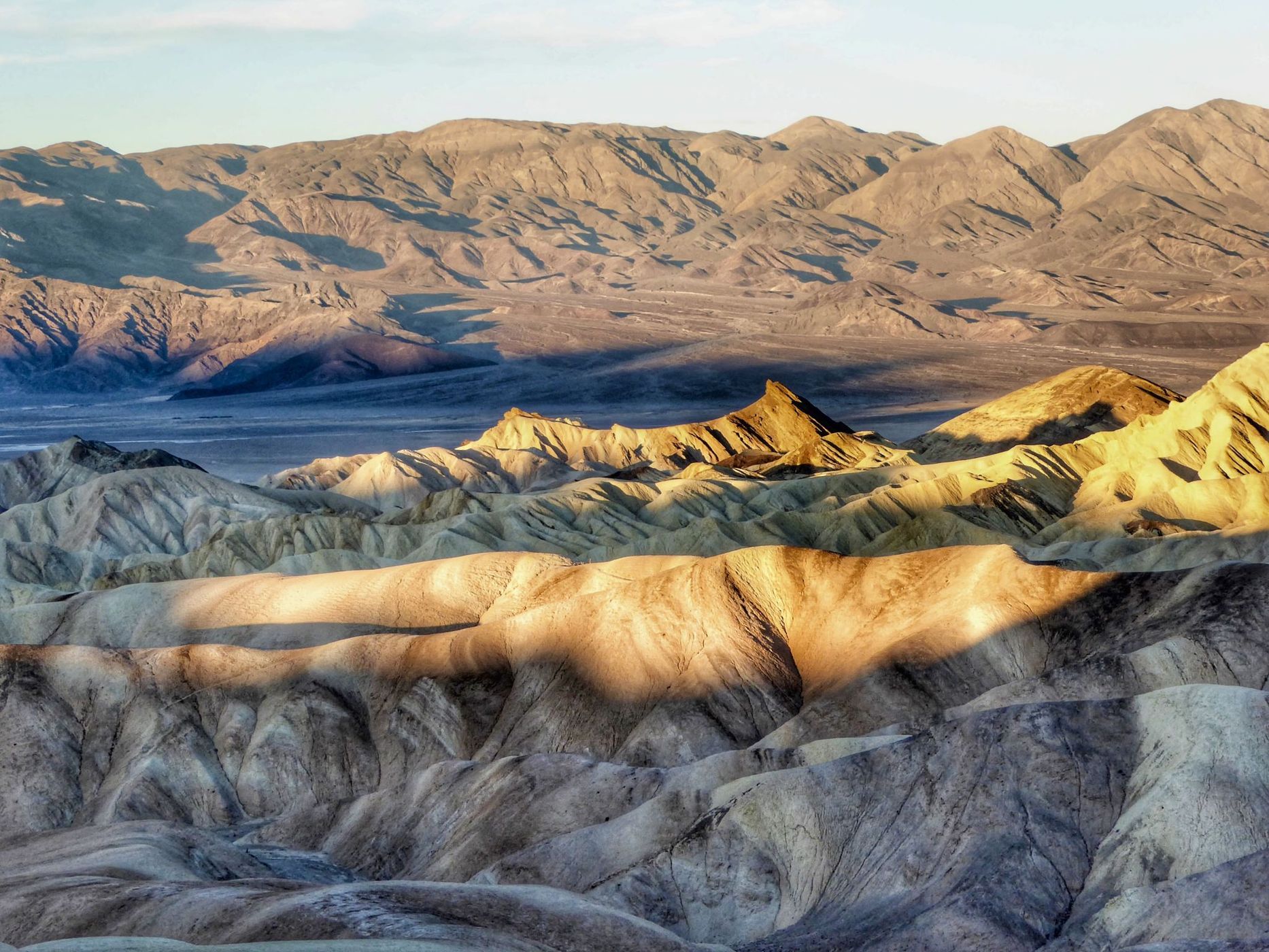 Zabriskie Point, Death Valley, USA