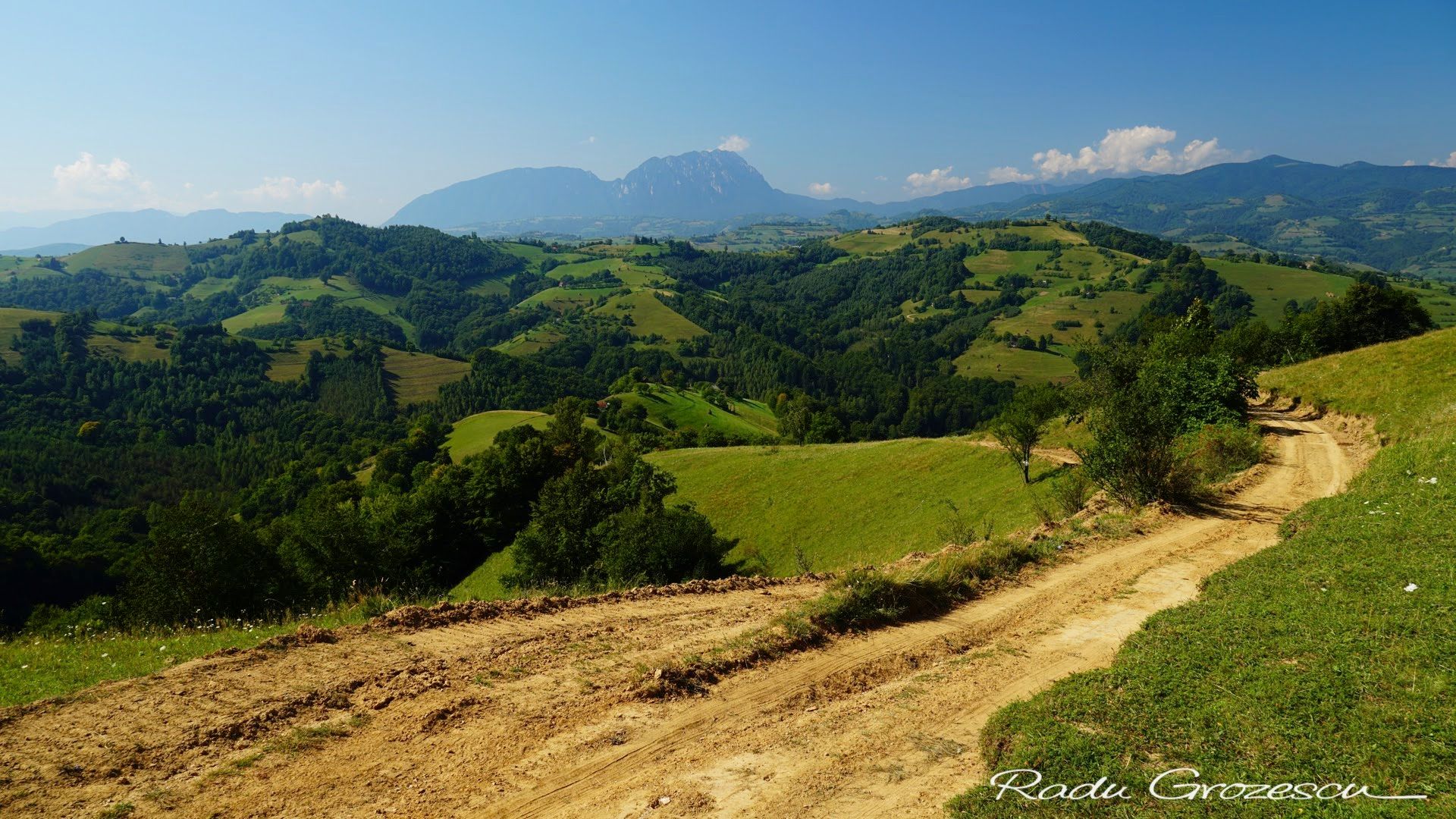 Zona Holbav - on the hills, Romania