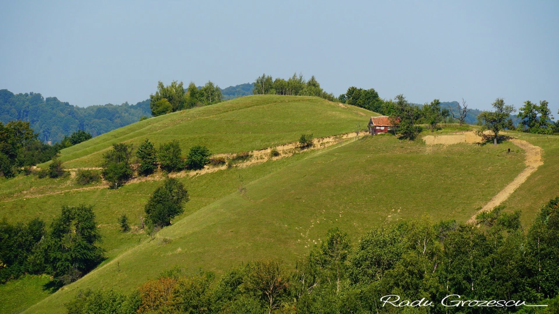 Zona Holbav - on the hills, Romania
