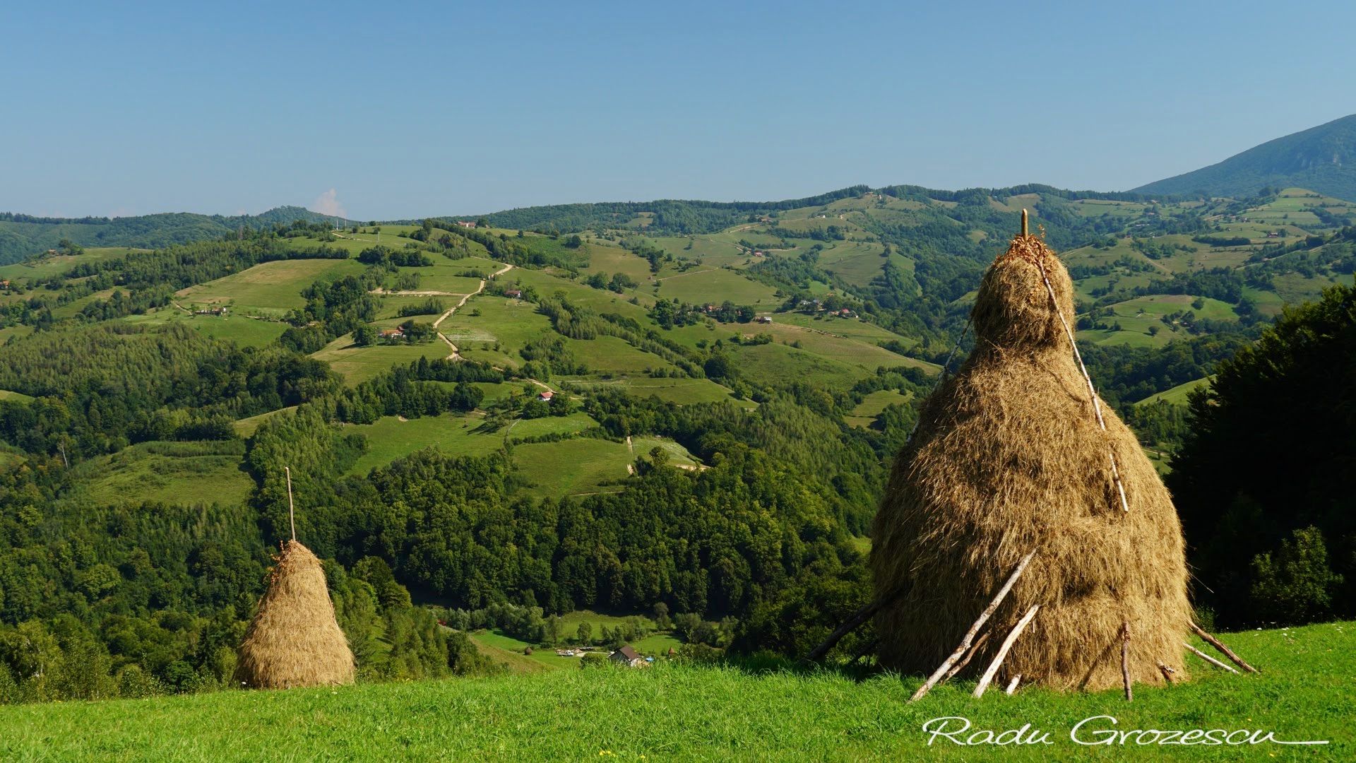 Zona Holbav - on the hills, Romania