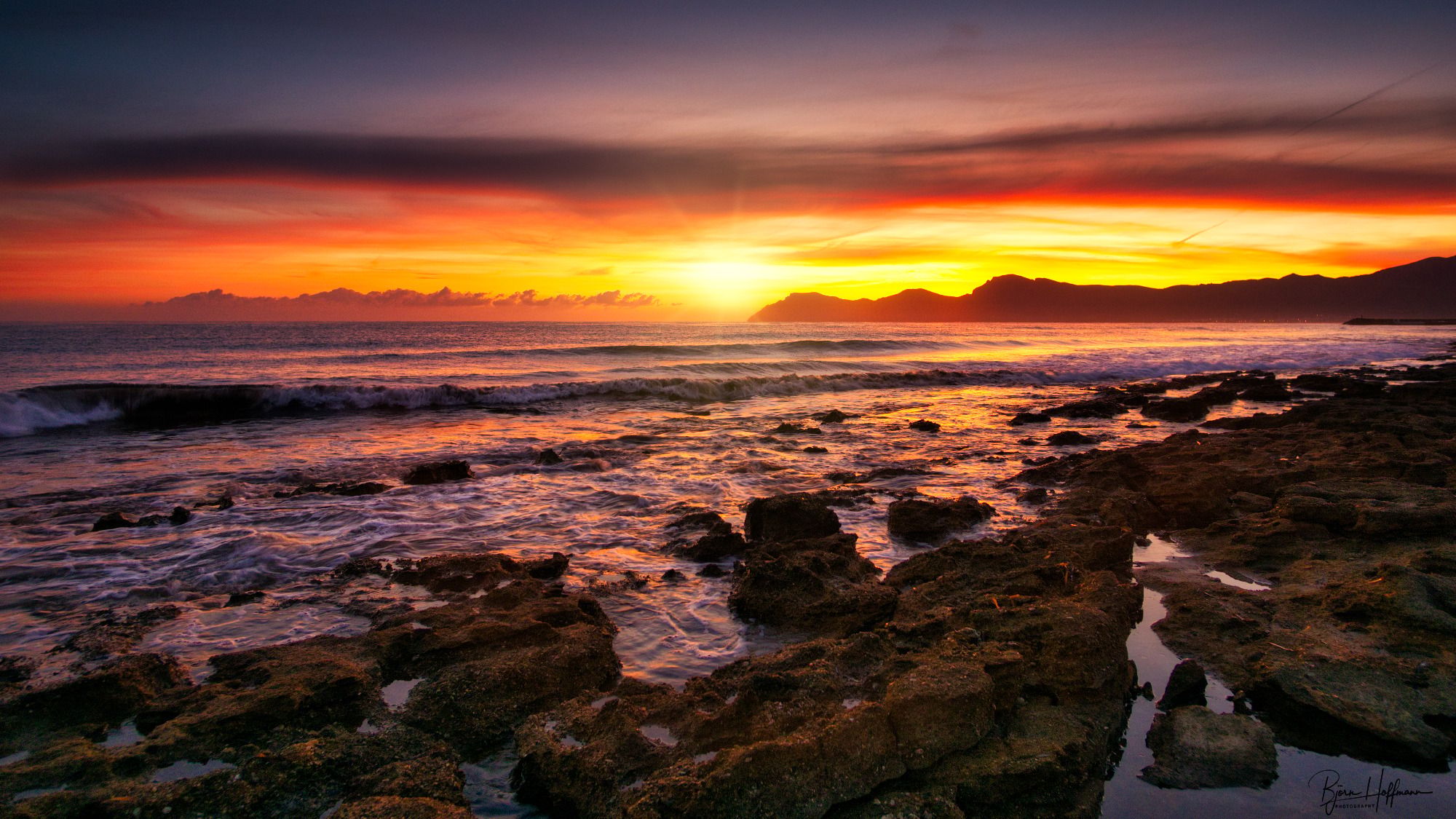 Beach near Son Serra de Marina, Spain