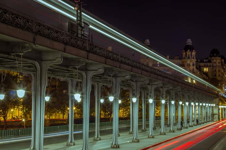 Eiffel Tower from Pont de Bir Hakeim