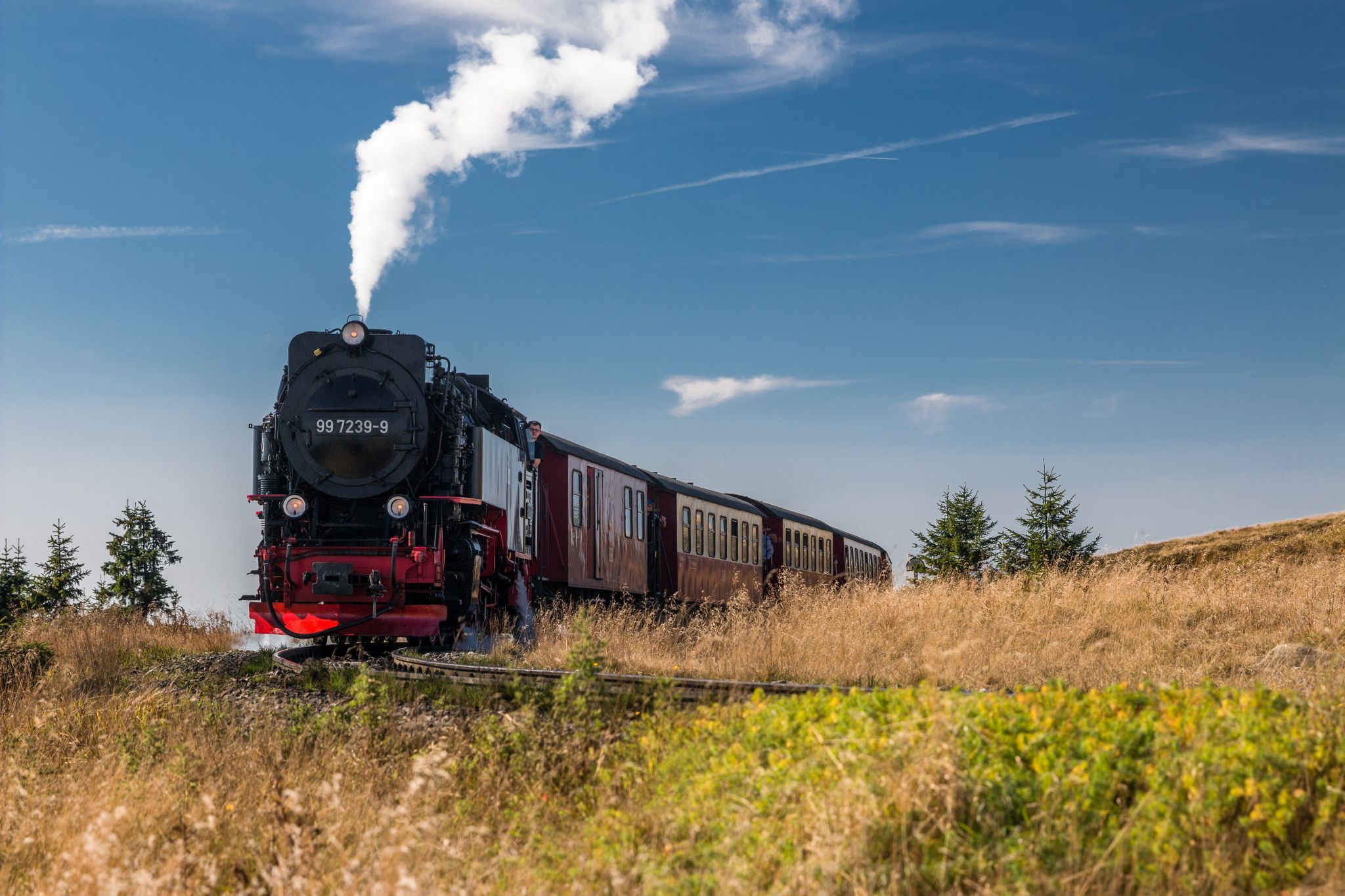 Brocken - train station entrance, Germany