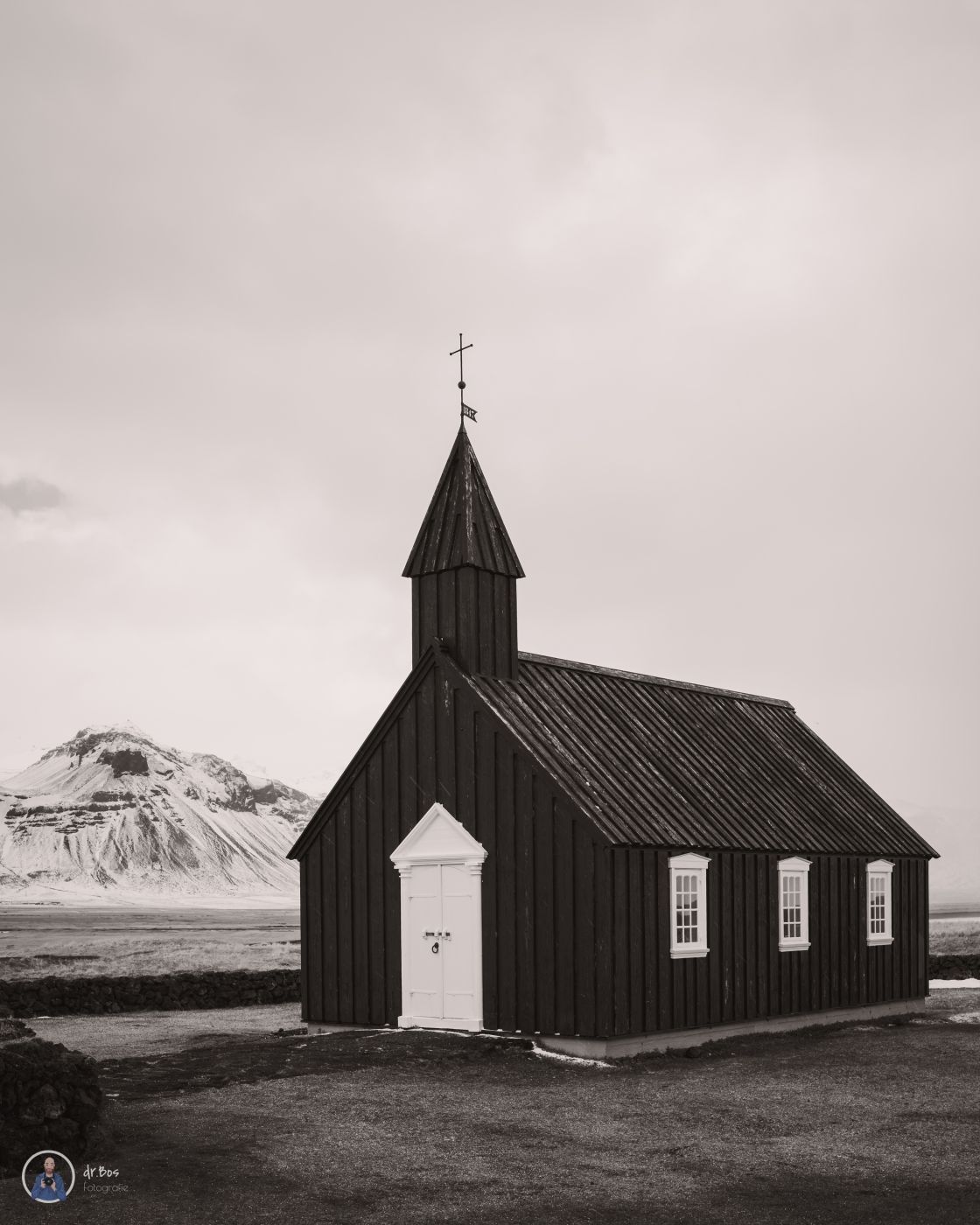 Búðakirkja, The Church at Búðir, Snaefellsnes, Iceland