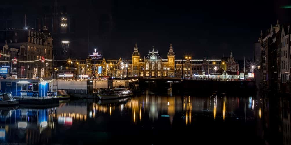 View of Central Station, Amsterdam
