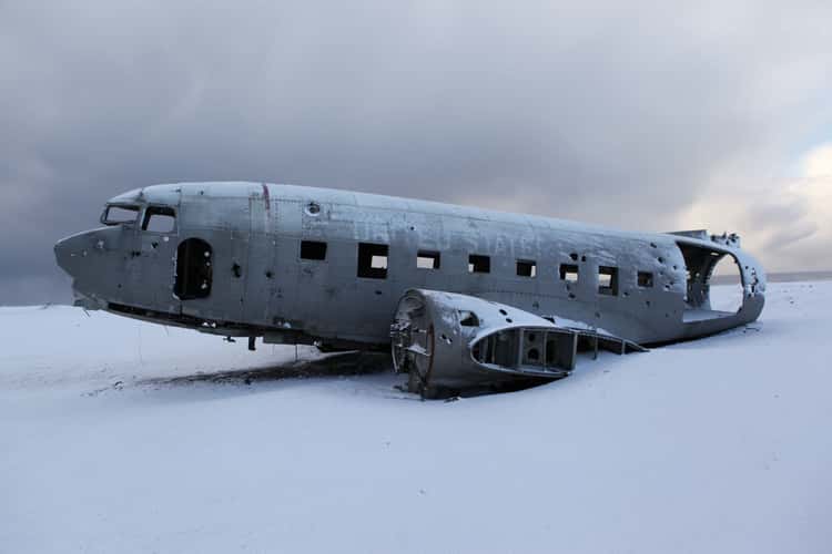 Solheimasandur Plance Wreck from the front
