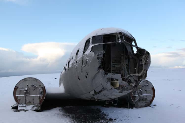 Solheimasandur Plance Wreck from the front