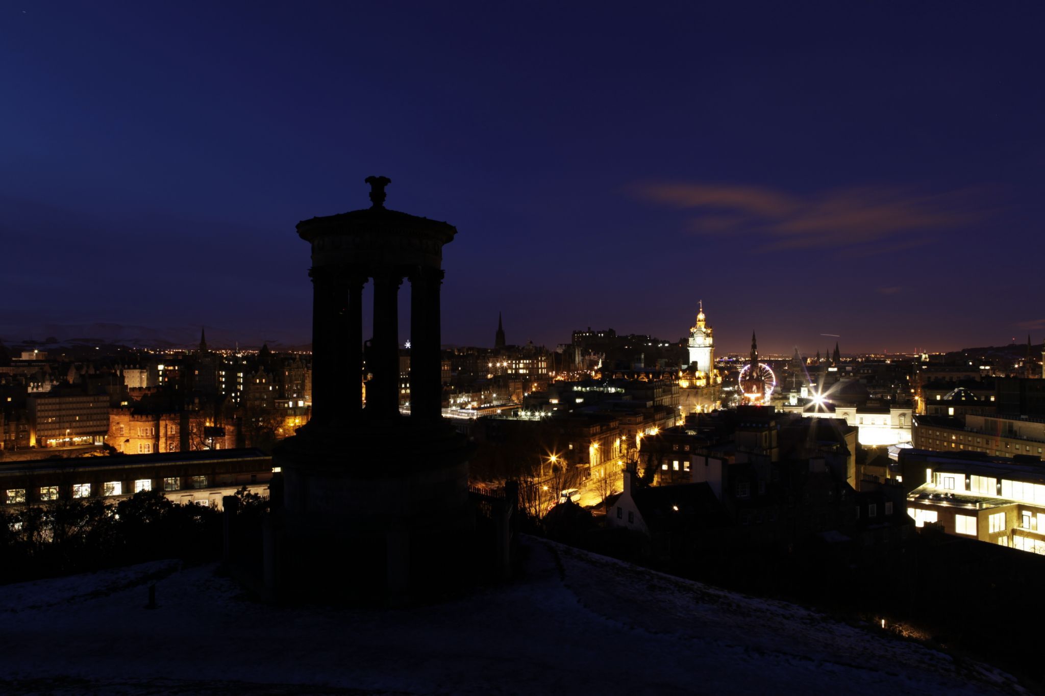 View over Edinburgh from Calton Hill, United Kingdom